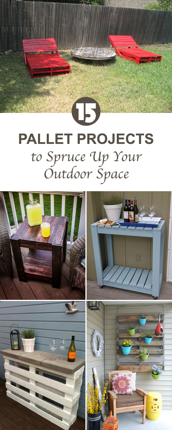 15 Creative Pallet Projects to Spruce Up Your Outdoor Space