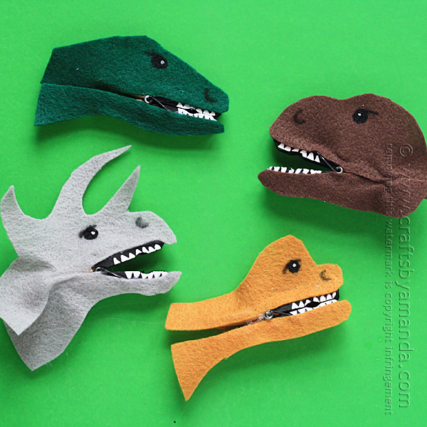 Clothespin Dinosaurs