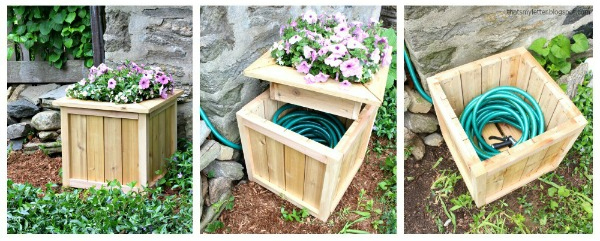 Hose Hiding Planter