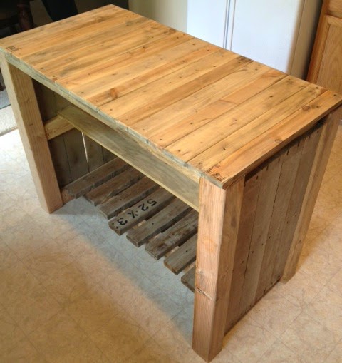 Pallet Kitchen Island