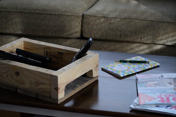 Pallet Tray for the Coffee Table