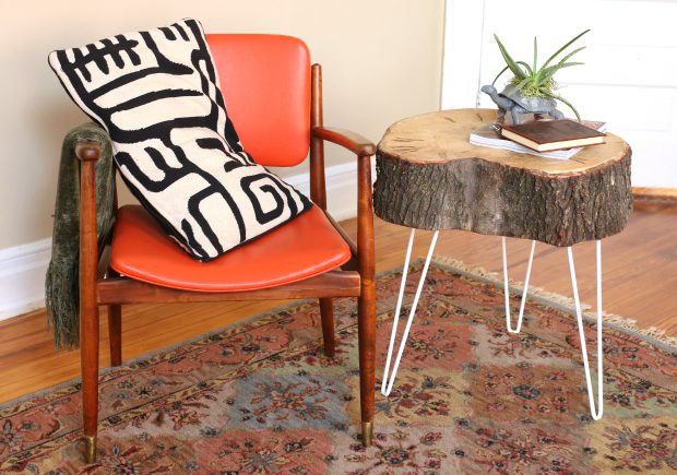 Rustic End Table