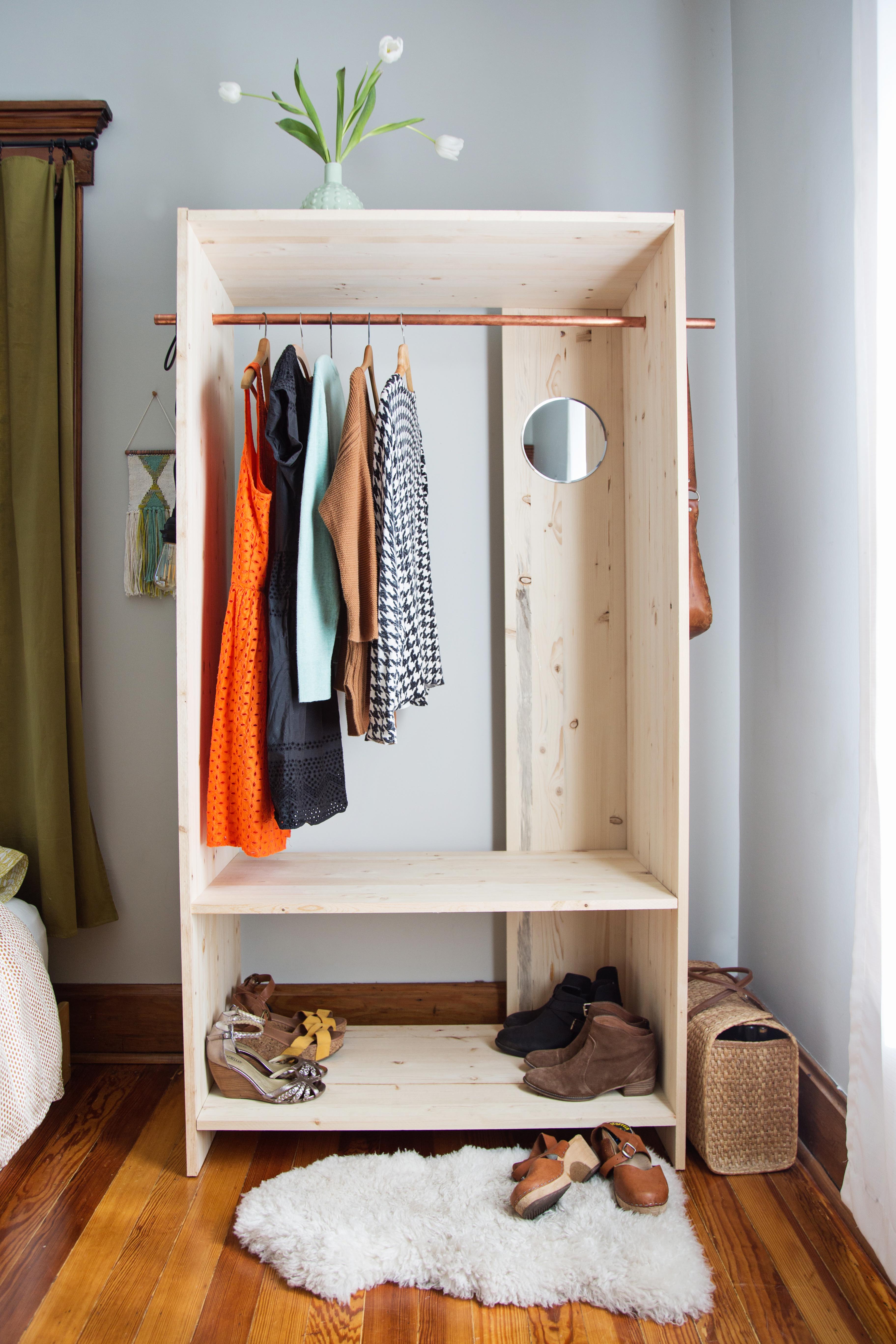 Modern Wooden Wardrobe