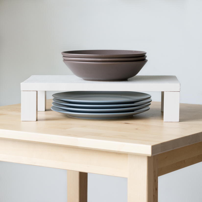 Raised Plate Shelf