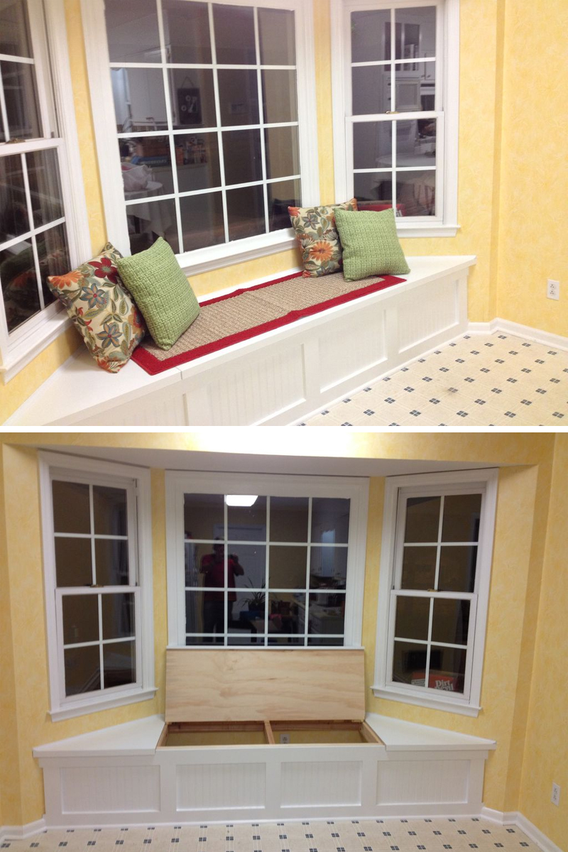 Build a Window Seat with Storage