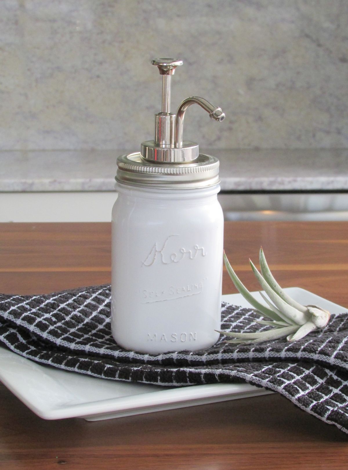 Mason Jar Soap Dispenser