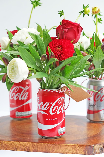 Soda Can Vases