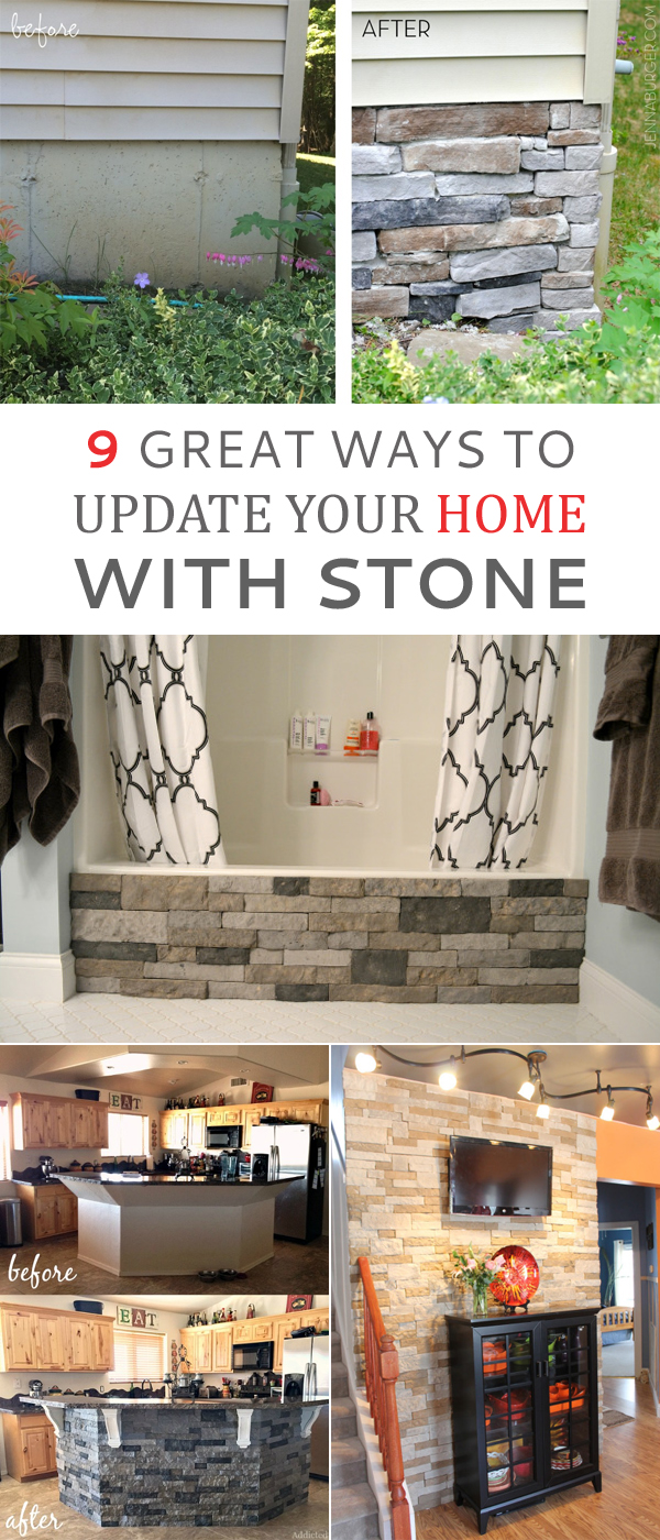 9 Great Ways to Update Your Home With Stone
