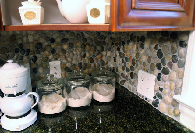 Make Your Own Stone Backsplash