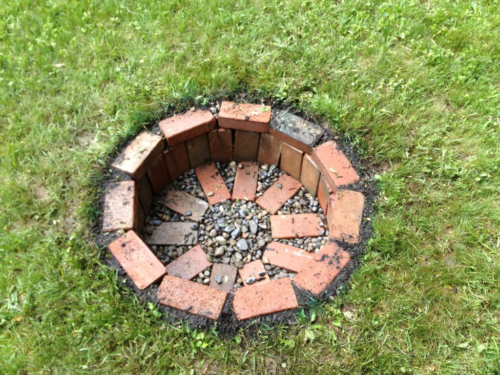 Fire Pit from Bricks