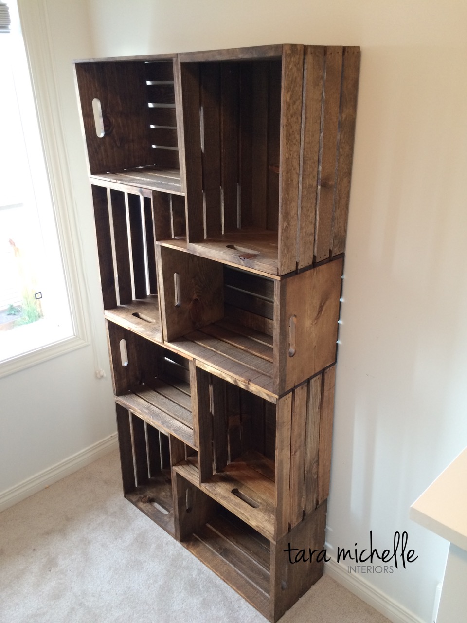 Crate Bookshelf