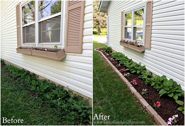 Add Edging To Flower Beds