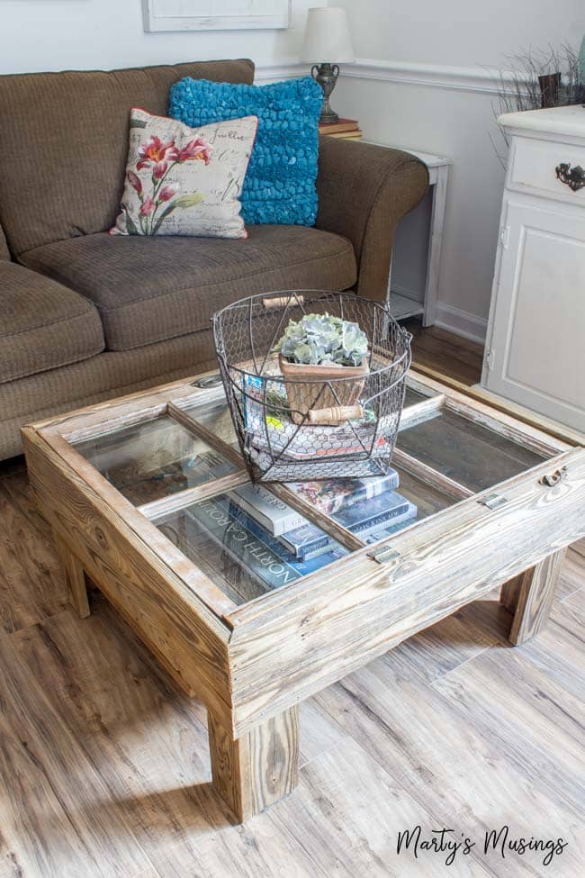 Old Window Coffee Table