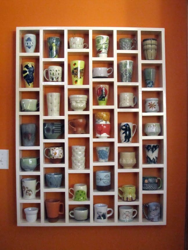 Coffee Mug Shelf