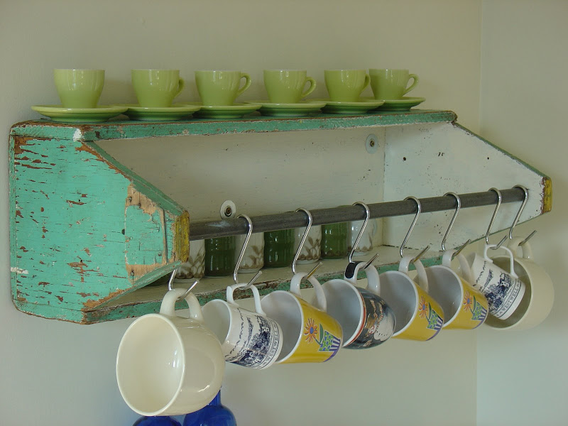 Turn an Old Tool Box Into a Cute Coffee Mug Holder