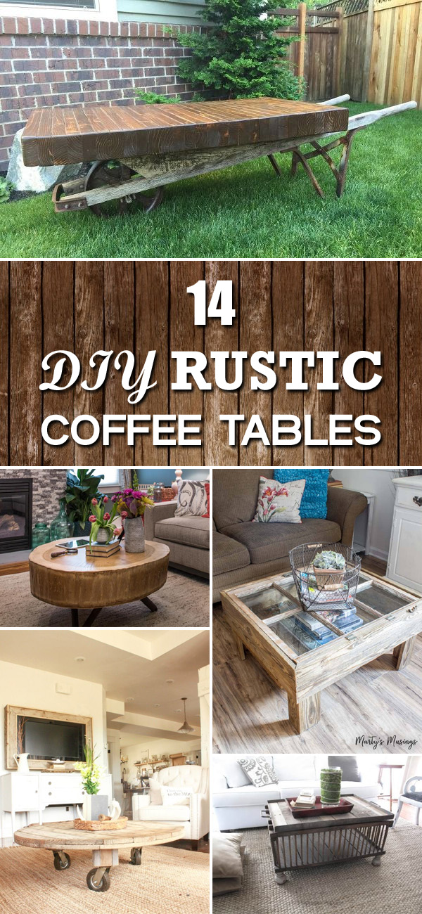14 Easy DIY Rustic Coffee Tables You Can Build on a Budget