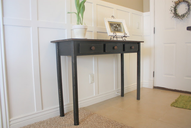 Entryway Table with Drawers