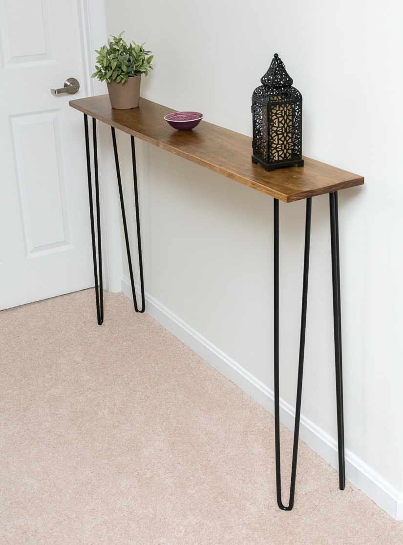 Hairpin Leg Console Table