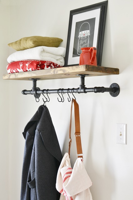 Industrial Coat Rack