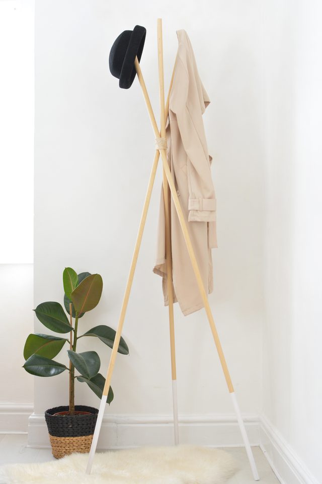 Teepee Hat and Coat Rack