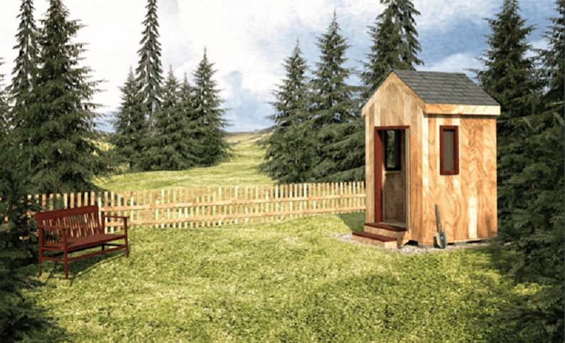 6×6 Garden Shed Plans