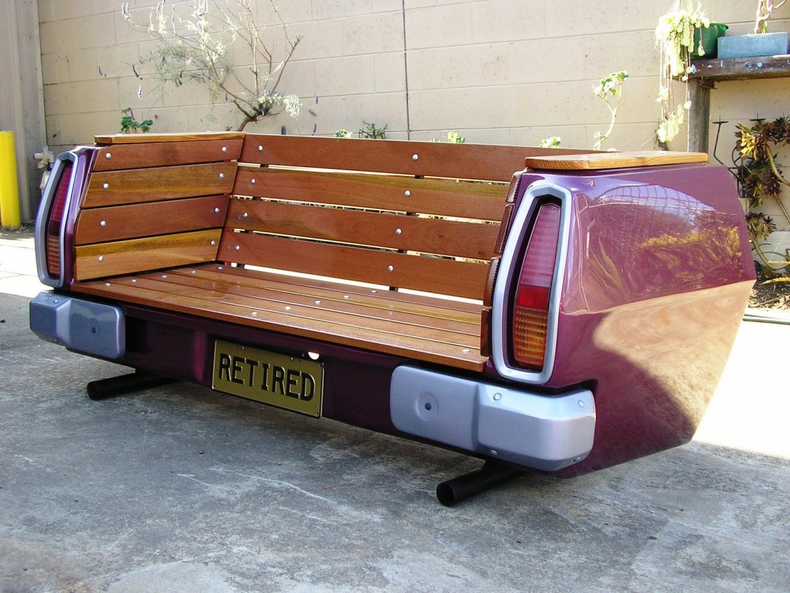 Car Frame Sofa