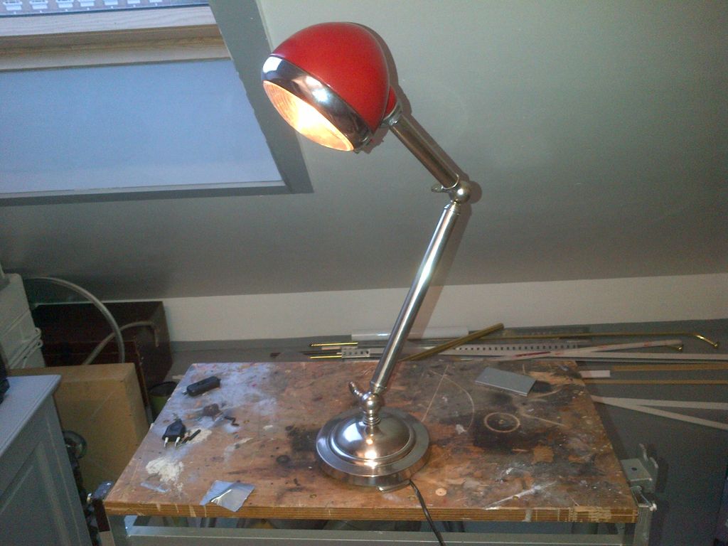 Car Headlight Desk Lamp