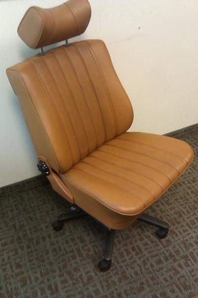 Desk Chair from a Car Seat