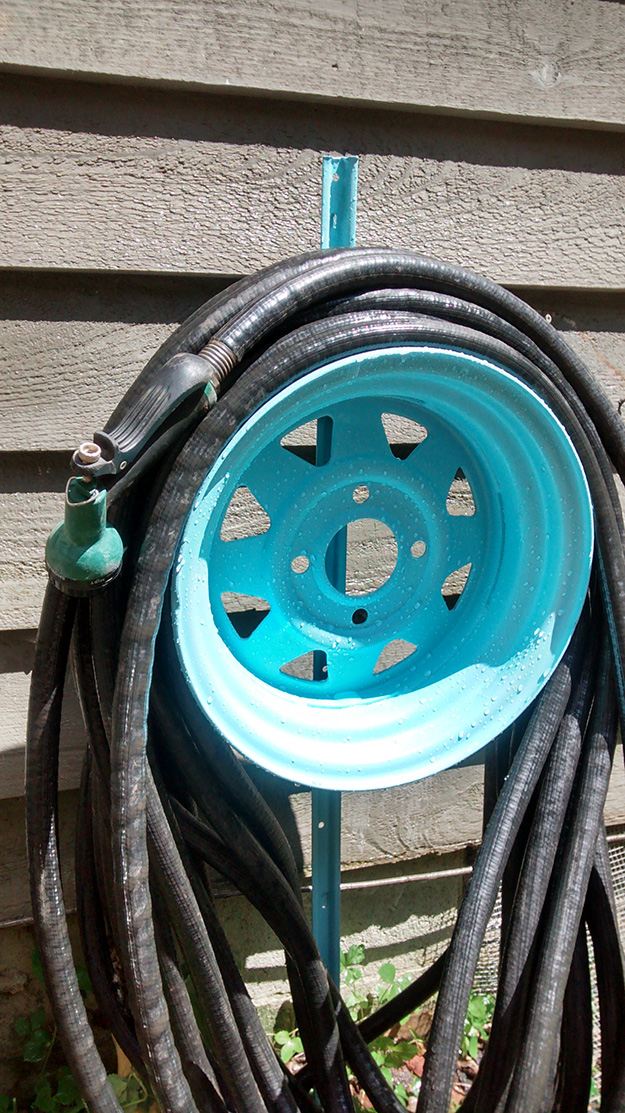 Tire Rim Hose Reel