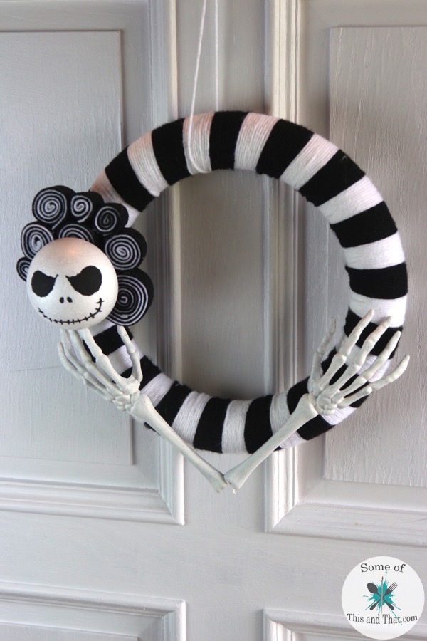 Nightmare Before Christmas Wreath