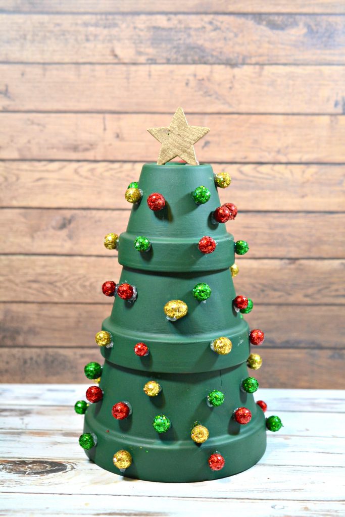 Flower Pot Christmas Tree