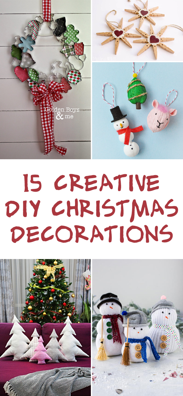 15 Creative DIY Christmas Decorations