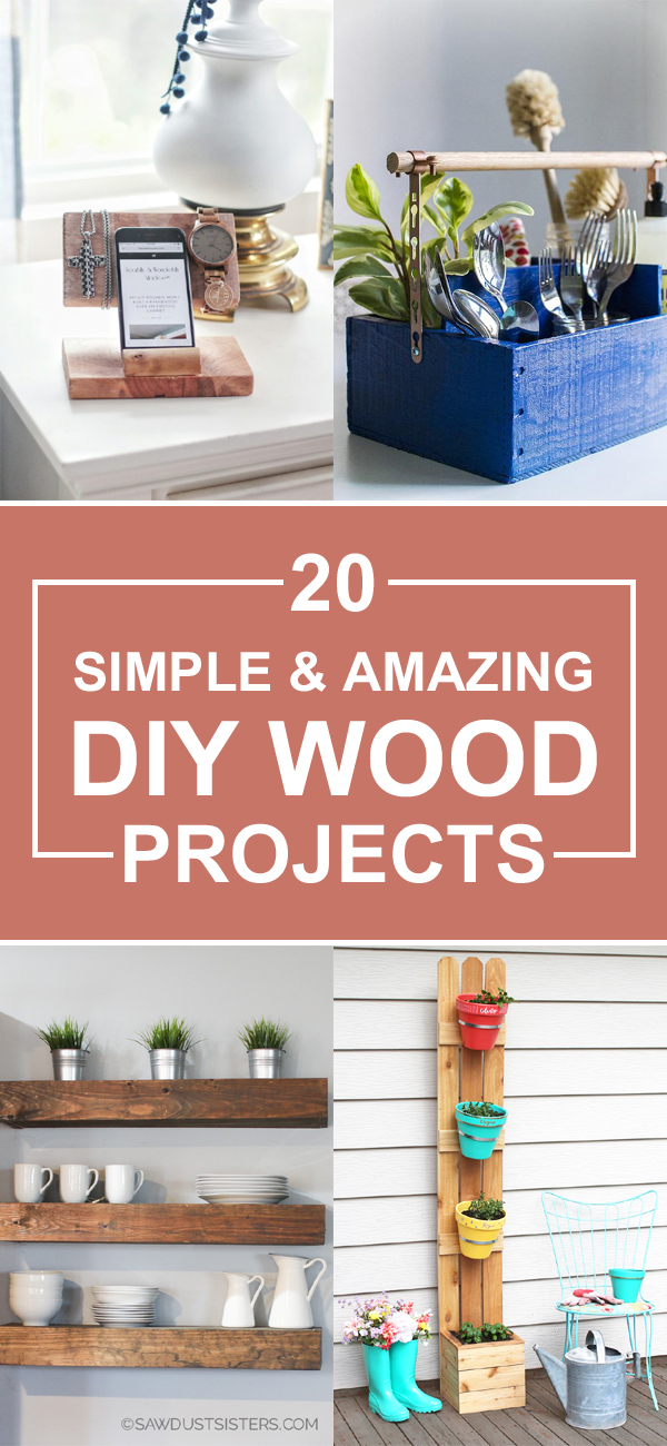 20 Simple And Amazing DIY Wood Projects