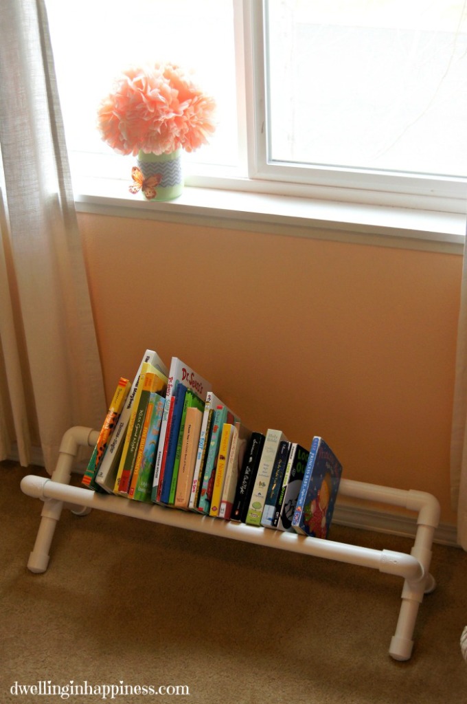 PVC Pipe Book Storage