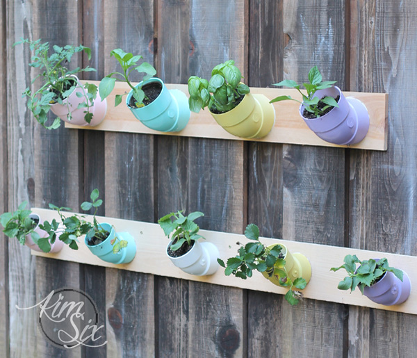 PVC Pipe Vertical Garden