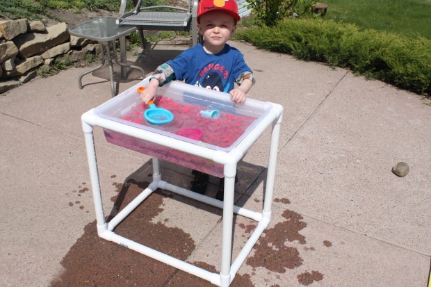 water table out of PVC pipe