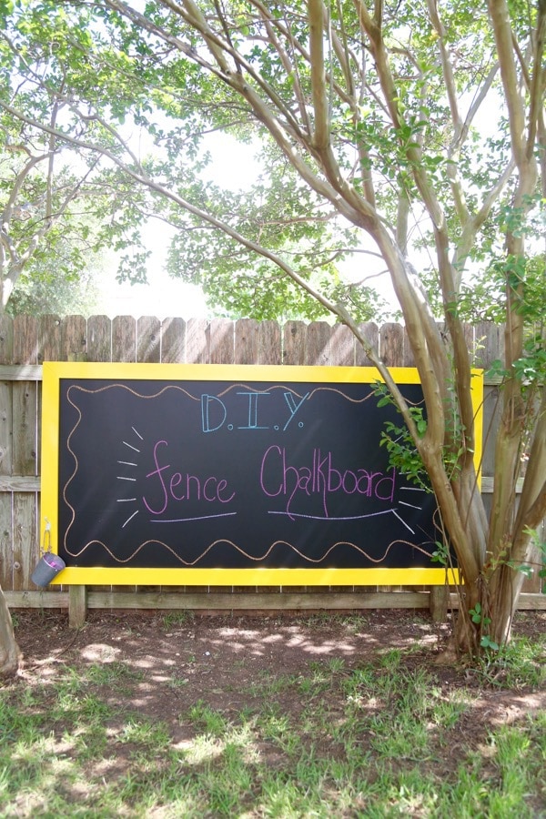 Giant Outdoor Chalkboard