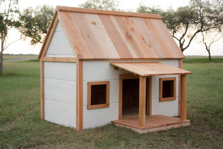 Dog House With Porch