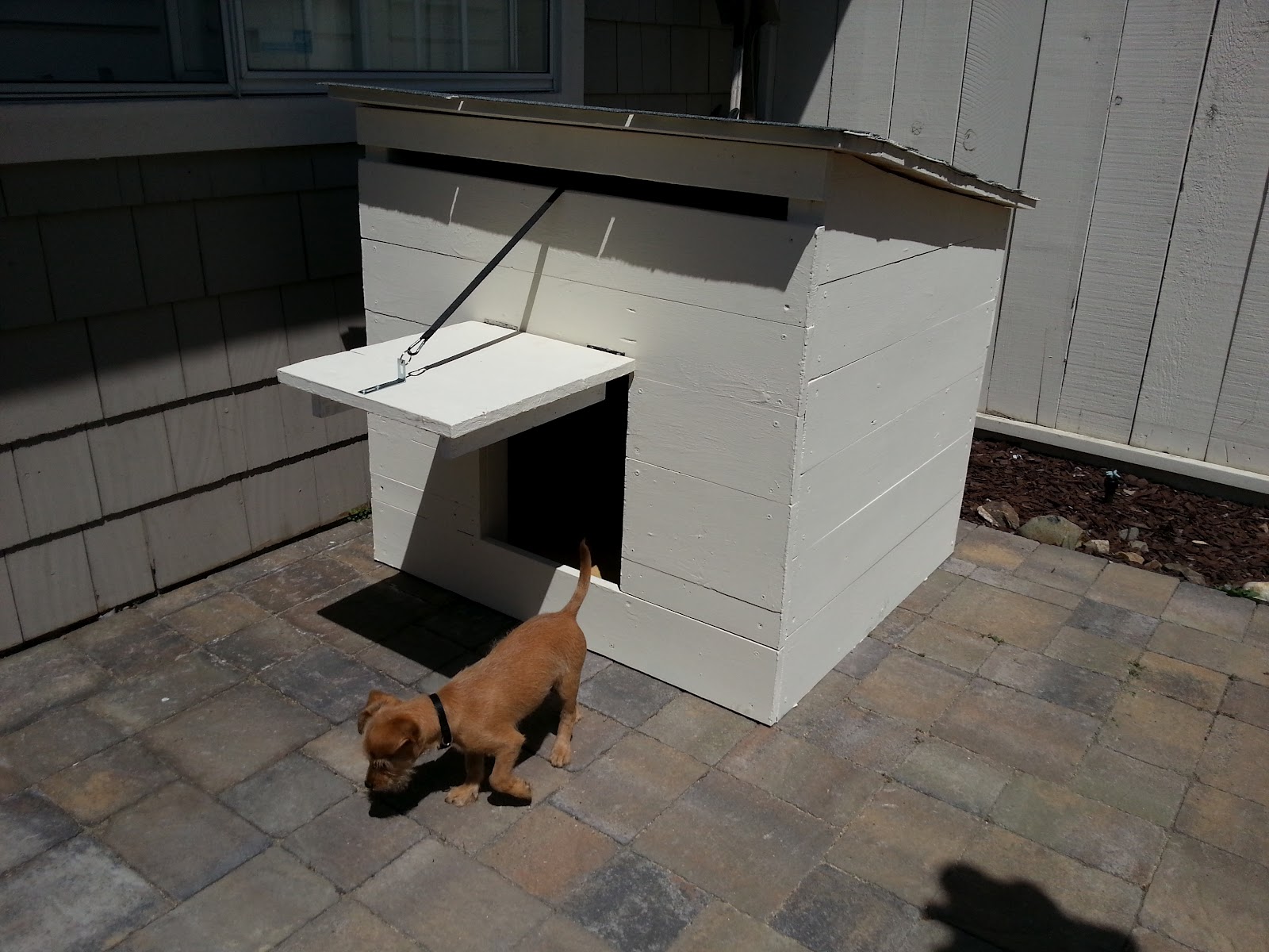 Mini Ranch Style Doghouse