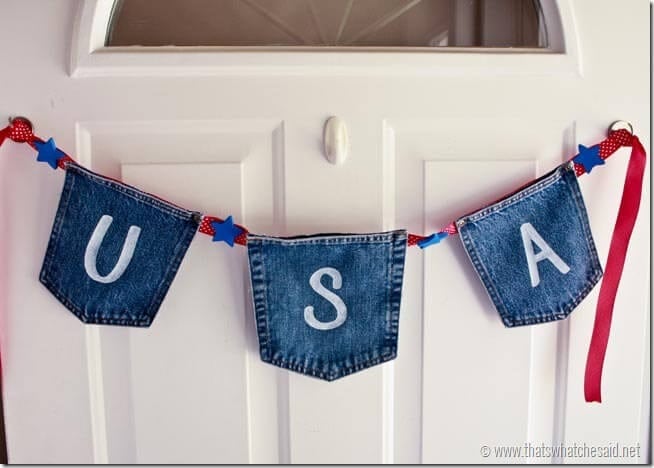 Patriotic Pocket Banner