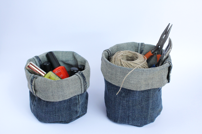 denim buckets