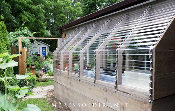 Lean-to Greenhouse