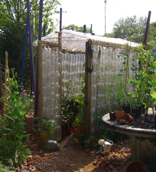 Plastic Bottle Greenhouse