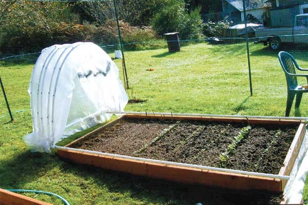 Retractable PVC Hoop House