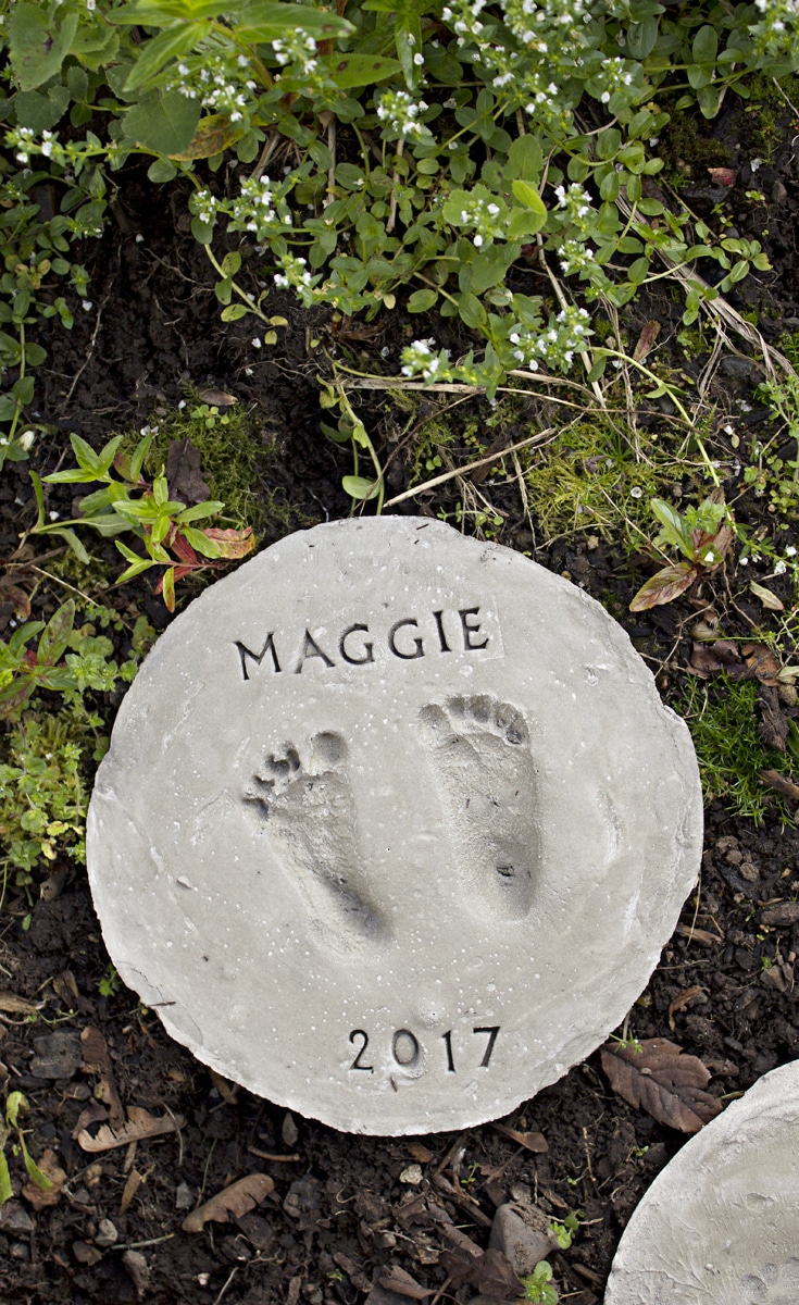 Footprint Garden Stones