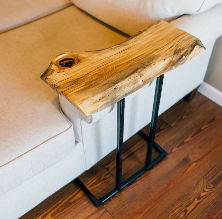 Live Edge Side Table