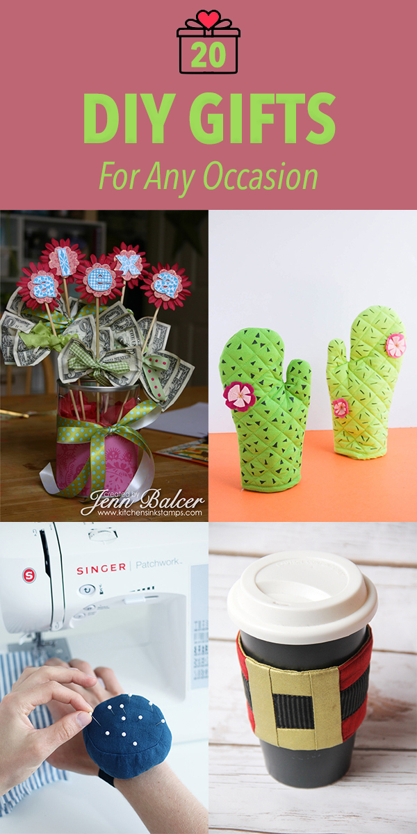 20 DIY Gifts For Any Occasion