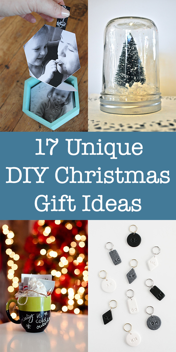 17 Unique DIY Christmas Gift Ideas