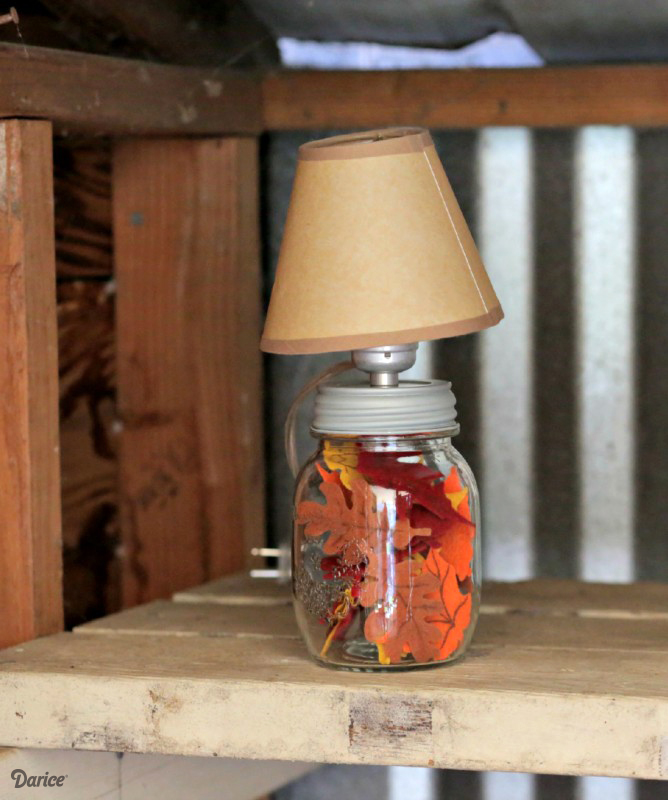 Mason Jar Lamp