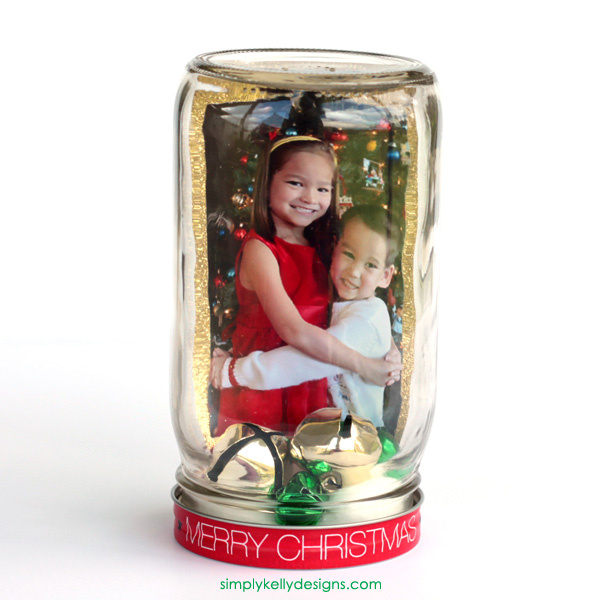 Mason Jar Photo Frame